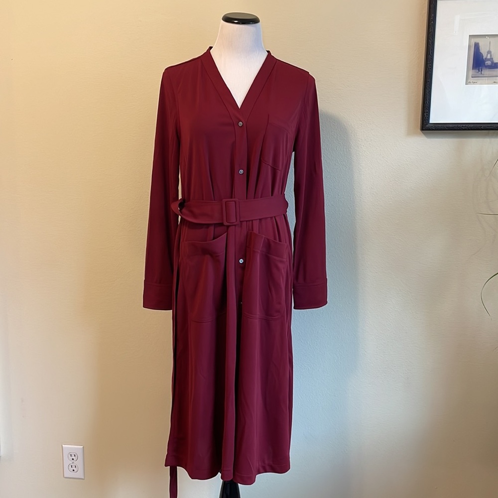 J.Crew Burgundy Dress - Picture 10 of 11